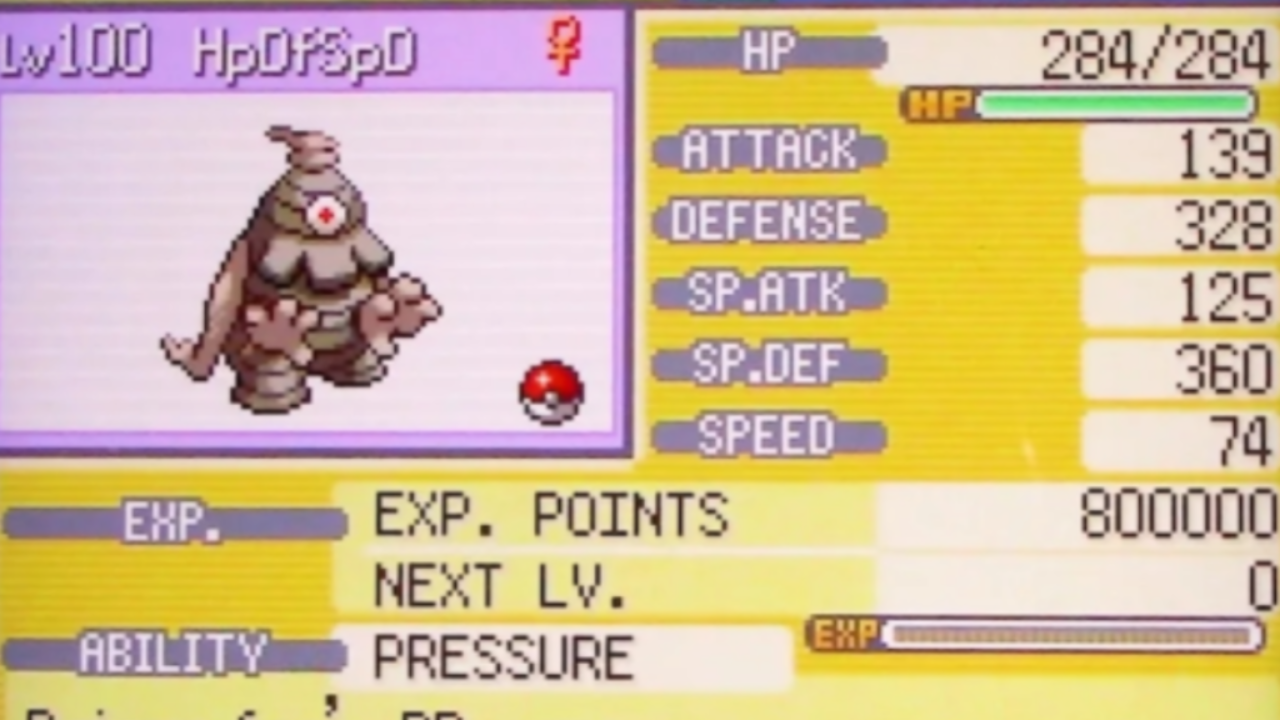 Dusclops in Fire Red