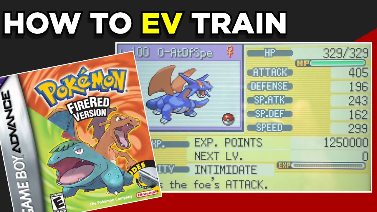 How to EV Train FRLG