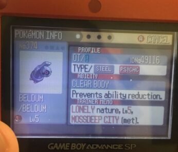 beldum shiny just hatched